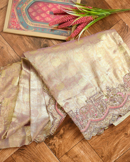 Rajwada Gulbahar Heritage Silk Saree