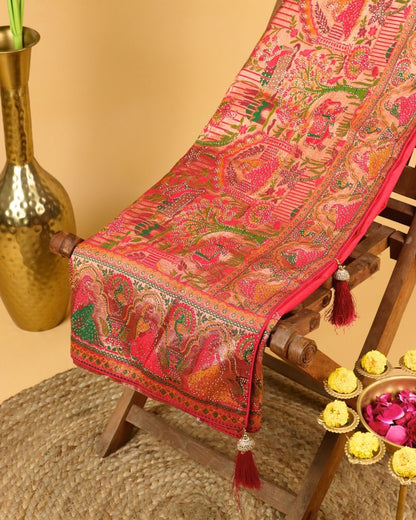 Rani Rose Kanjivaram Silk Saree