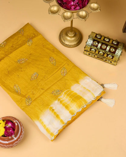 Bandhani Cotton Saree