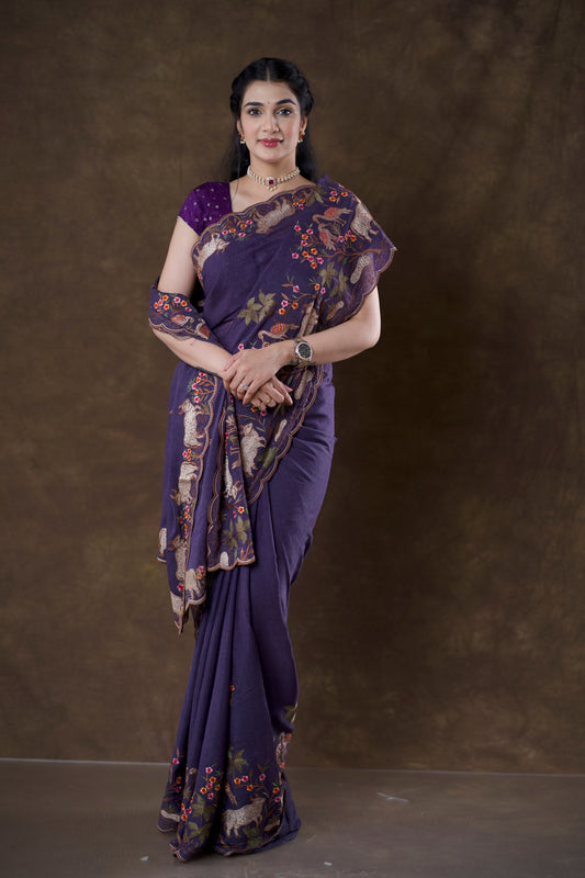 Cotton Silk Saree