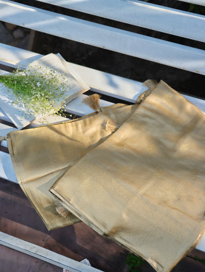 Golden Chandrika Pattu Saree
