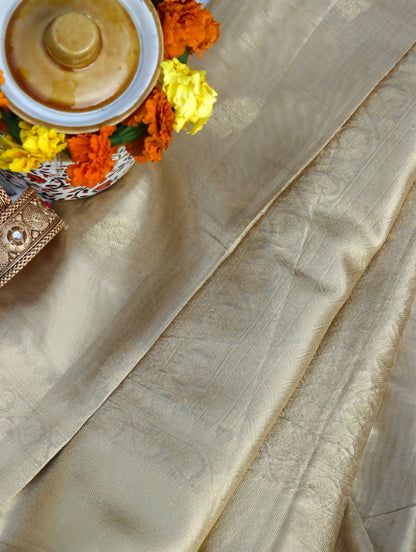 Golden Chandrika Pattu Saree
