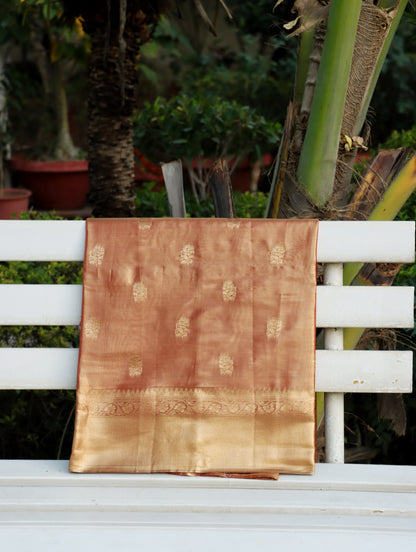 Royal Amber Pattu Silk Saree